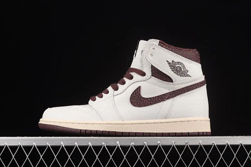 All categories Air Jordan Jordan series basketball shoes Air Jordan 1 High X version A Ma Maniere x Air Jordan 1 High OG AJ1 Joe 1 joint model snakeskin pattern high-top basketball shoes DO7097-100